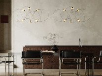 Светильник подвесной Munari 6*, черный
