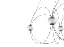 Світильник підвісний Munari 8*, чорний