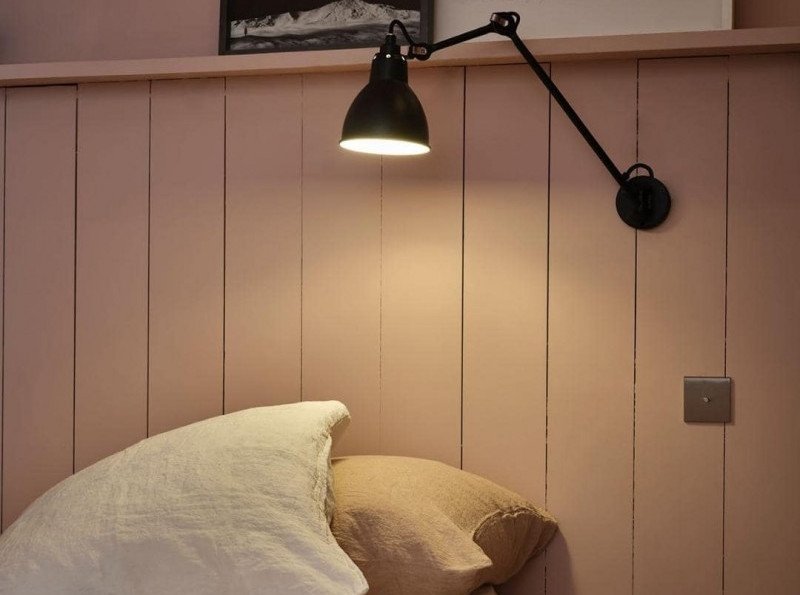 Светильник настенный Lampe Gras №122, латунь