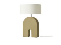 Настольная лампа Home, медовый/белый плафон Настольная лампа Home, медовый/белый плафон