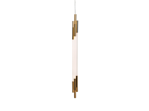 Подвесной светильник Org Vertical 1300, золотой