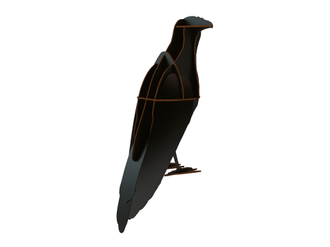 Декоративний елемент Landed Ravens, Alfred