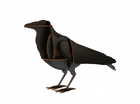 Декоративний елемент Landed Ravens, Edgar