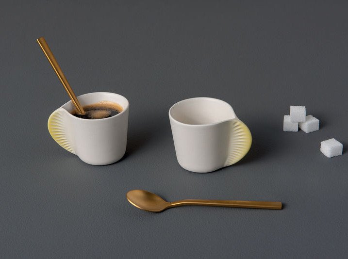 Кавова чашка Morphose Duo, жовта