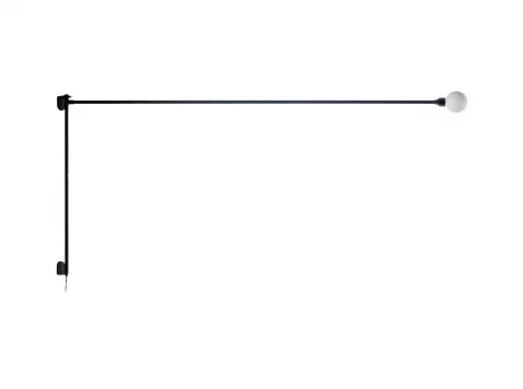 Настінний світильник Potence Pivotante, чорний Настінний світильник Potence Pivotante, чорний