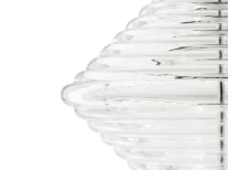 Подвесной светильник Press cone led, прозрачный