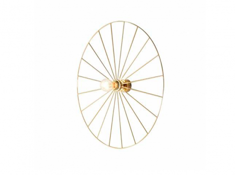 Плафон Wheel, 30, золотий