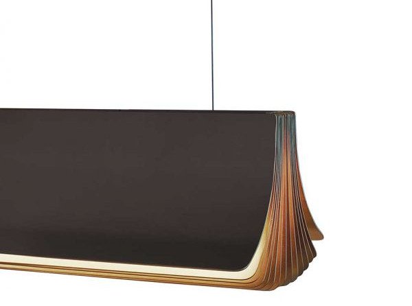 Світильник підвісний Respiro, 60, чорний/золото