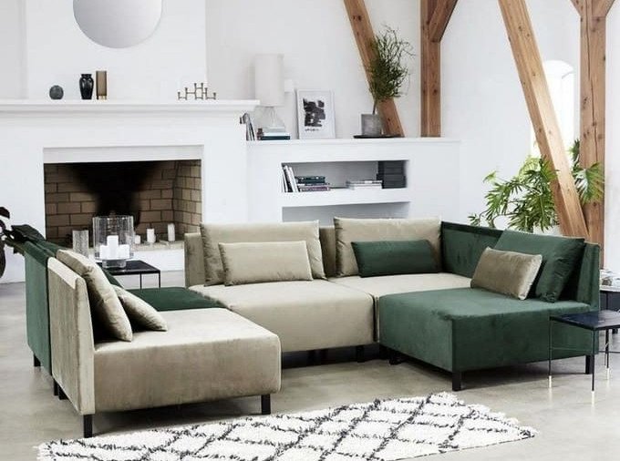 Килим Riba, 200/90, білий/чорний