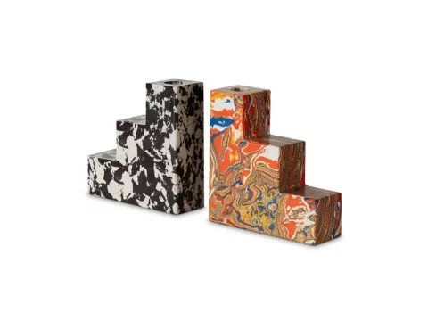 Набір підставок для книг Swirl Stepped, set of 2