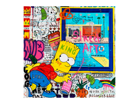 Постер Bart at the Museum, 100/100