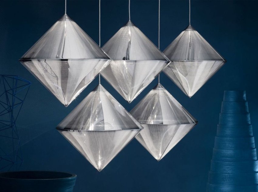 Світильник підвісний Top, срібний Світильник підвісний Top, срібний