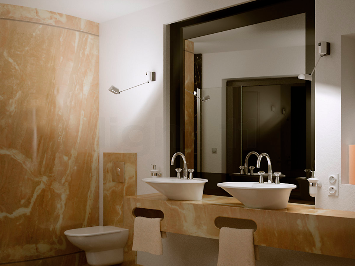 Настінний світильник Daphine Parete, 35, чорний Soft-Touch