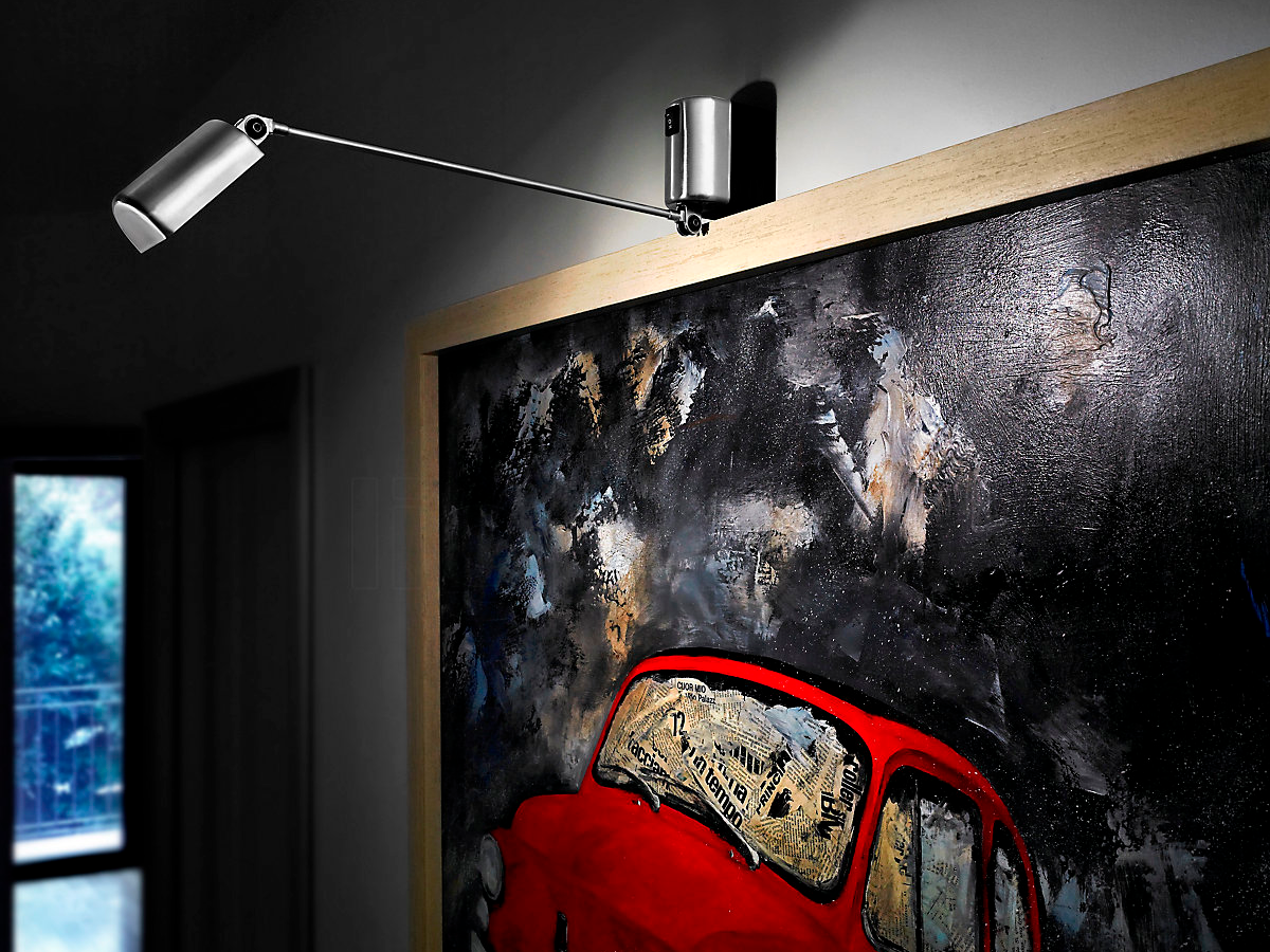 Настінний світильник Daphine Parete, 35, чорний Soft-Touch