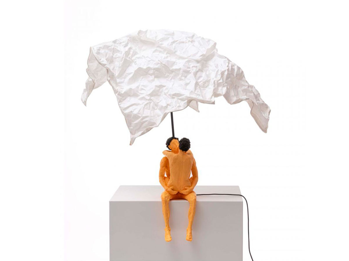 Настільна лампа Love is a verb, Max & Roberta