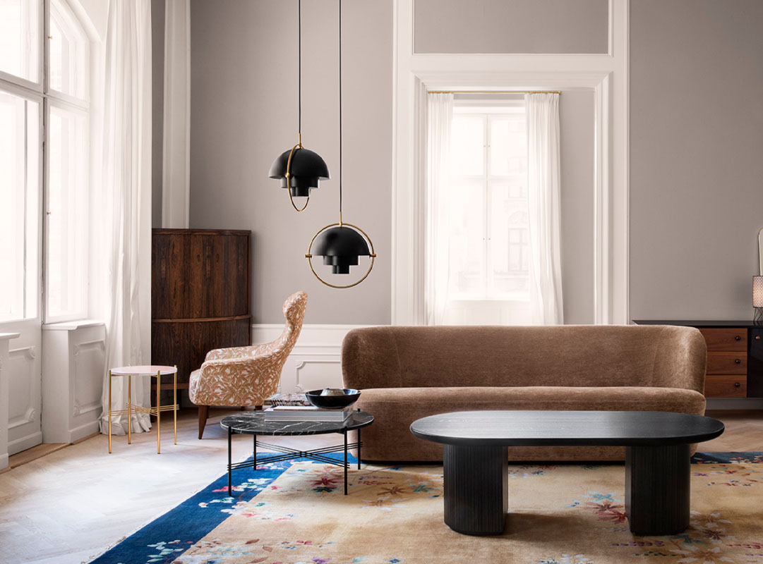 Cвітильник підвісний Multi-lite, 32, хром/чорний матовий