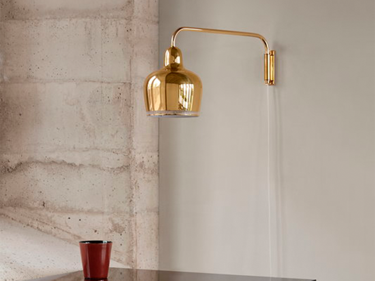 Настінний світильник Golden Bell A330S, золотий