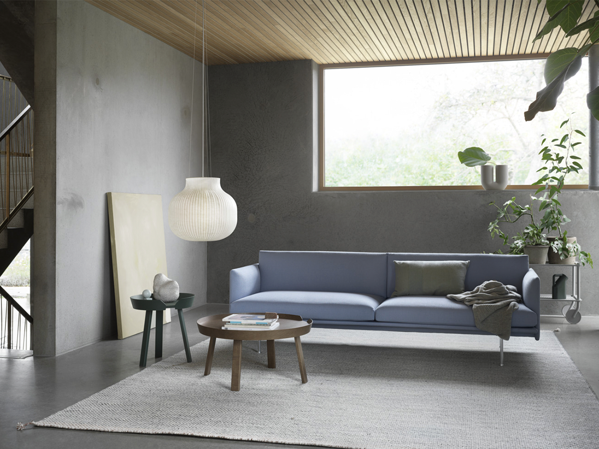 Столик Around, маленький, темно-зелений