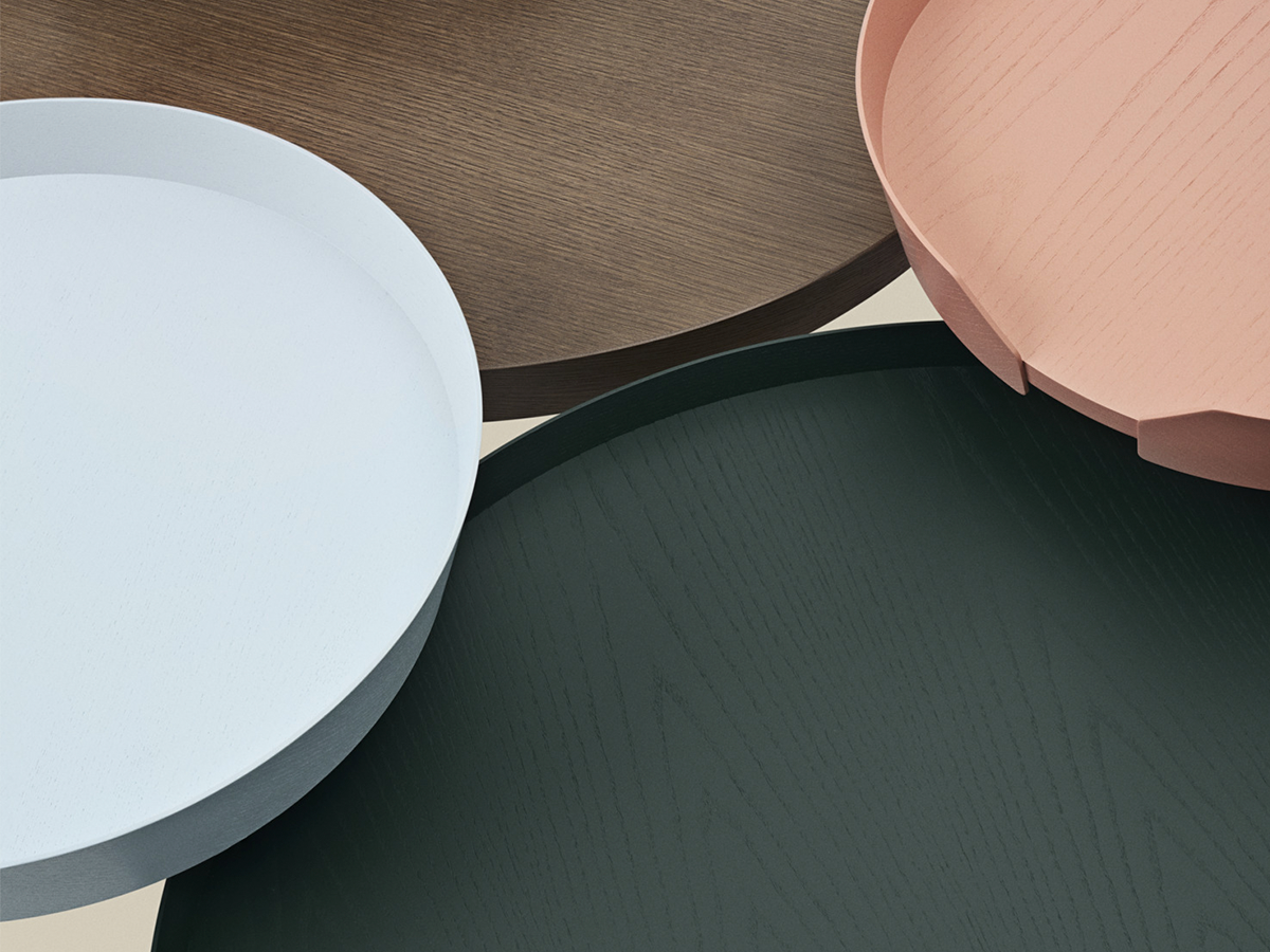 Столик Around, маленький, темно-зелений